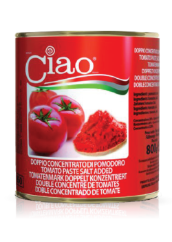 Ciao Doppio Concentrato Di Pomodoro, 800g